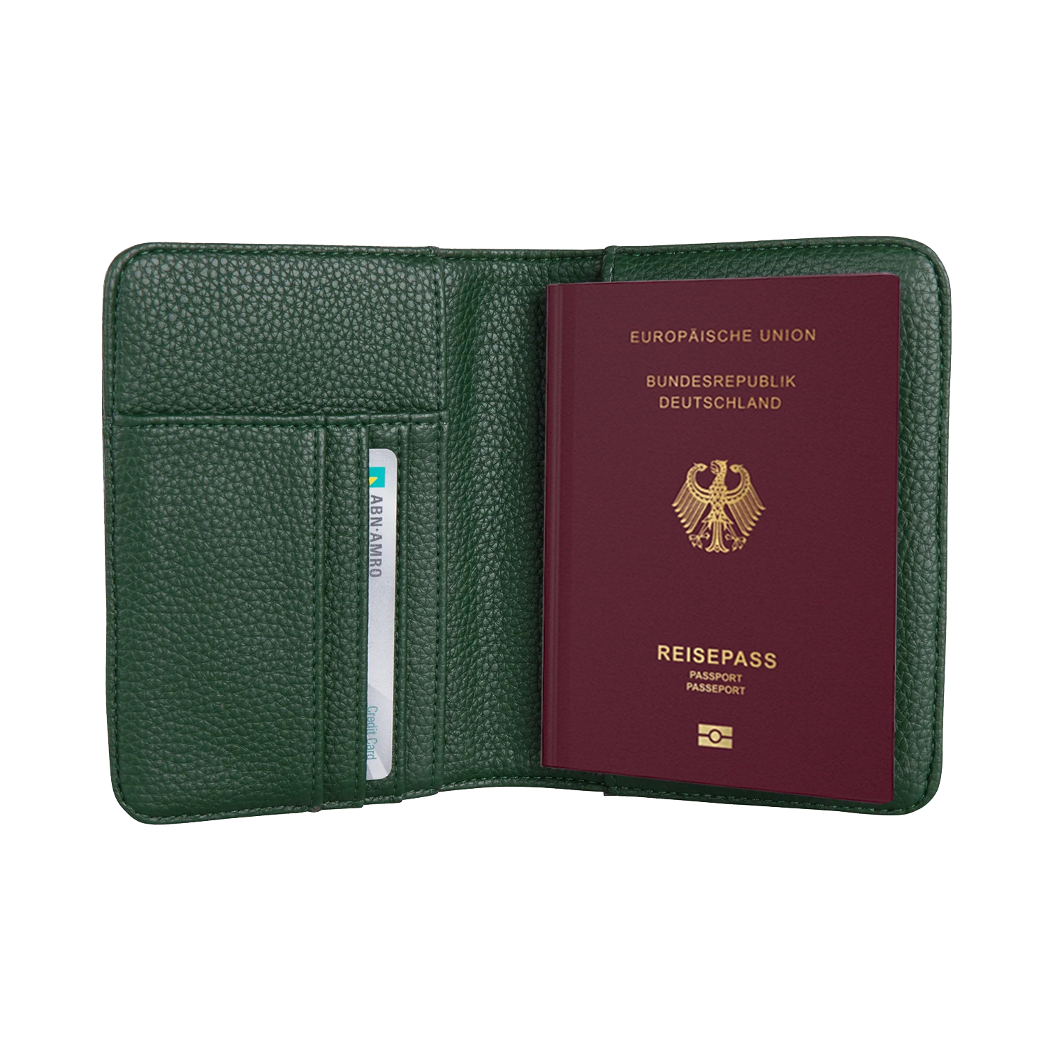 Fab Seventies Classic - Beetle Green - Reisepass Etui