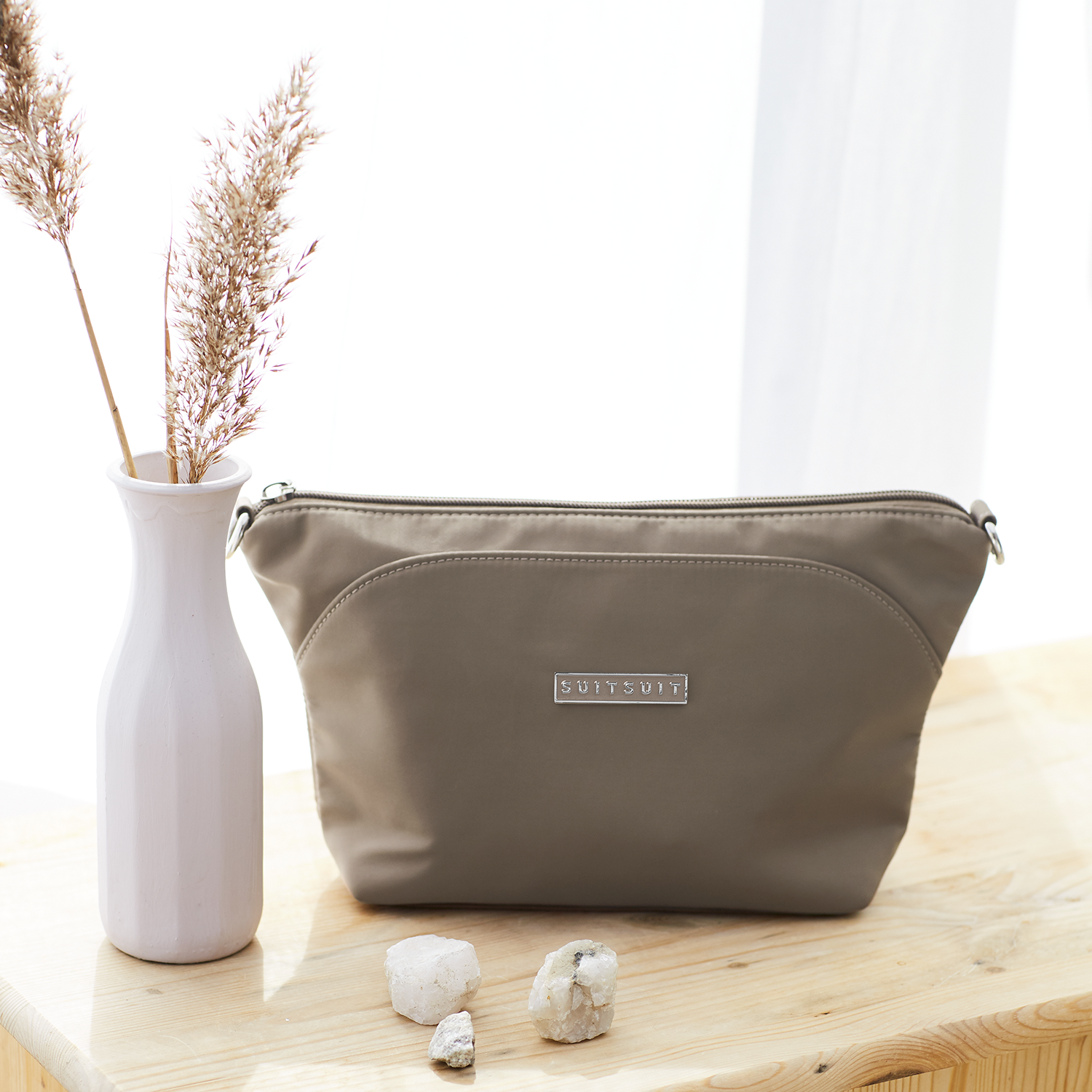 Natura - Plaza Taupe - Kulturtasche M