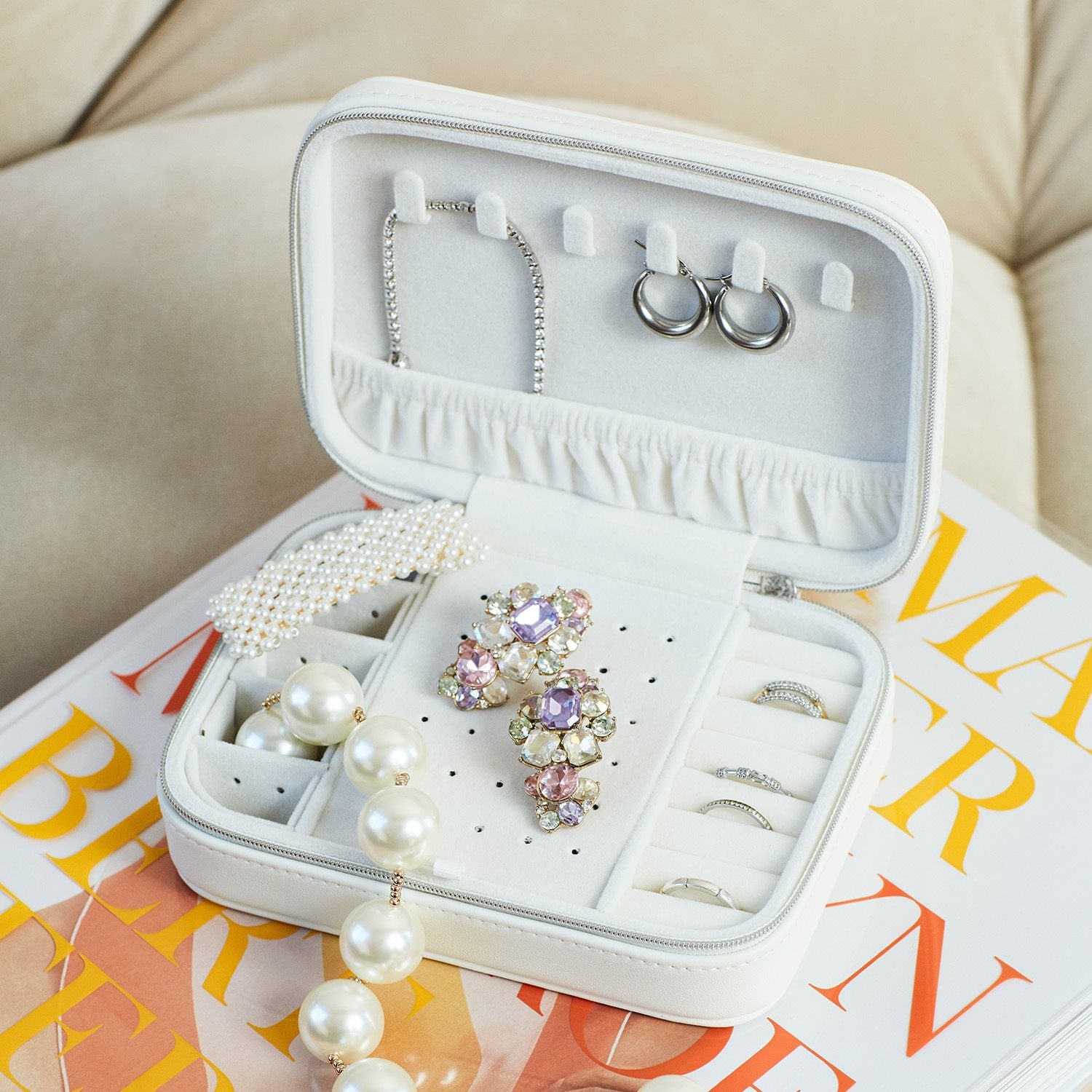 Fabulous Fifties - Egg White - Schmuckbox