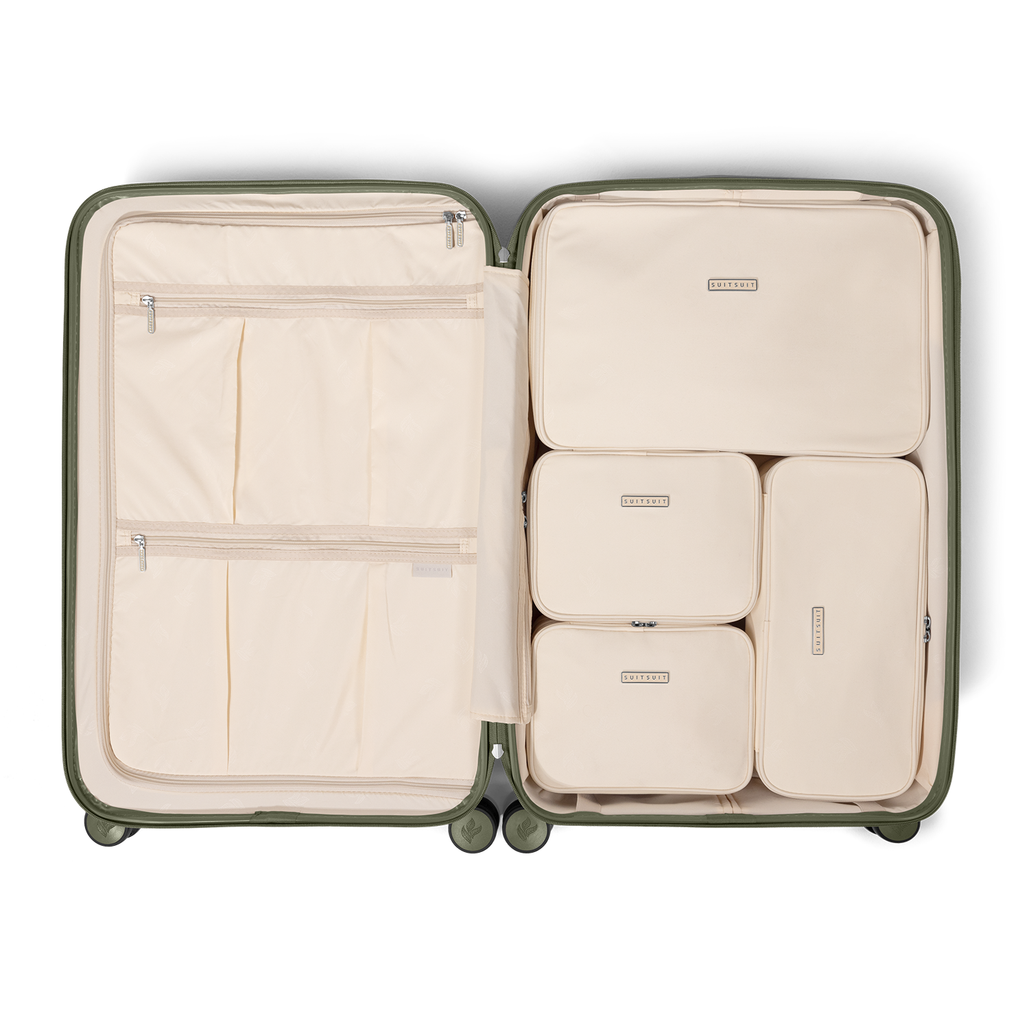 Natura - Macadamia - Packing Cube Set 4 Stück (76 cm)