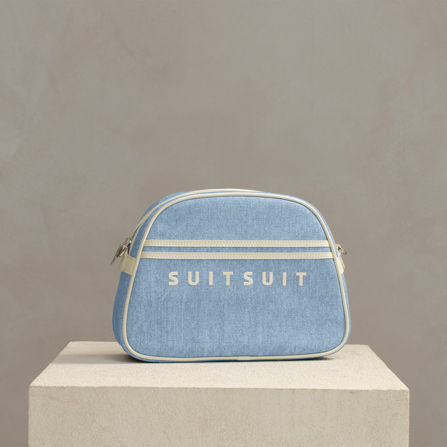 Fabulous Fifties - Chambray Blue - Kulturtasche