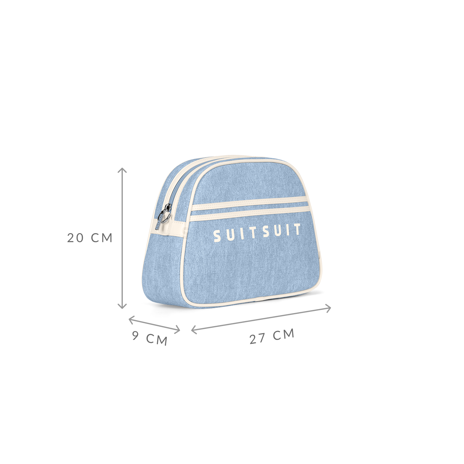 Fabulous Fifties - Chambray Blue - Kulturtasche