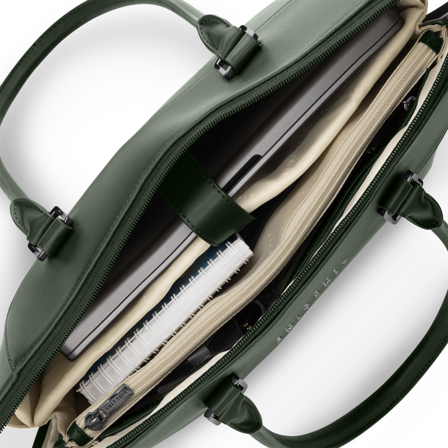 Mystique - Dark Olive - Laptop Tasche