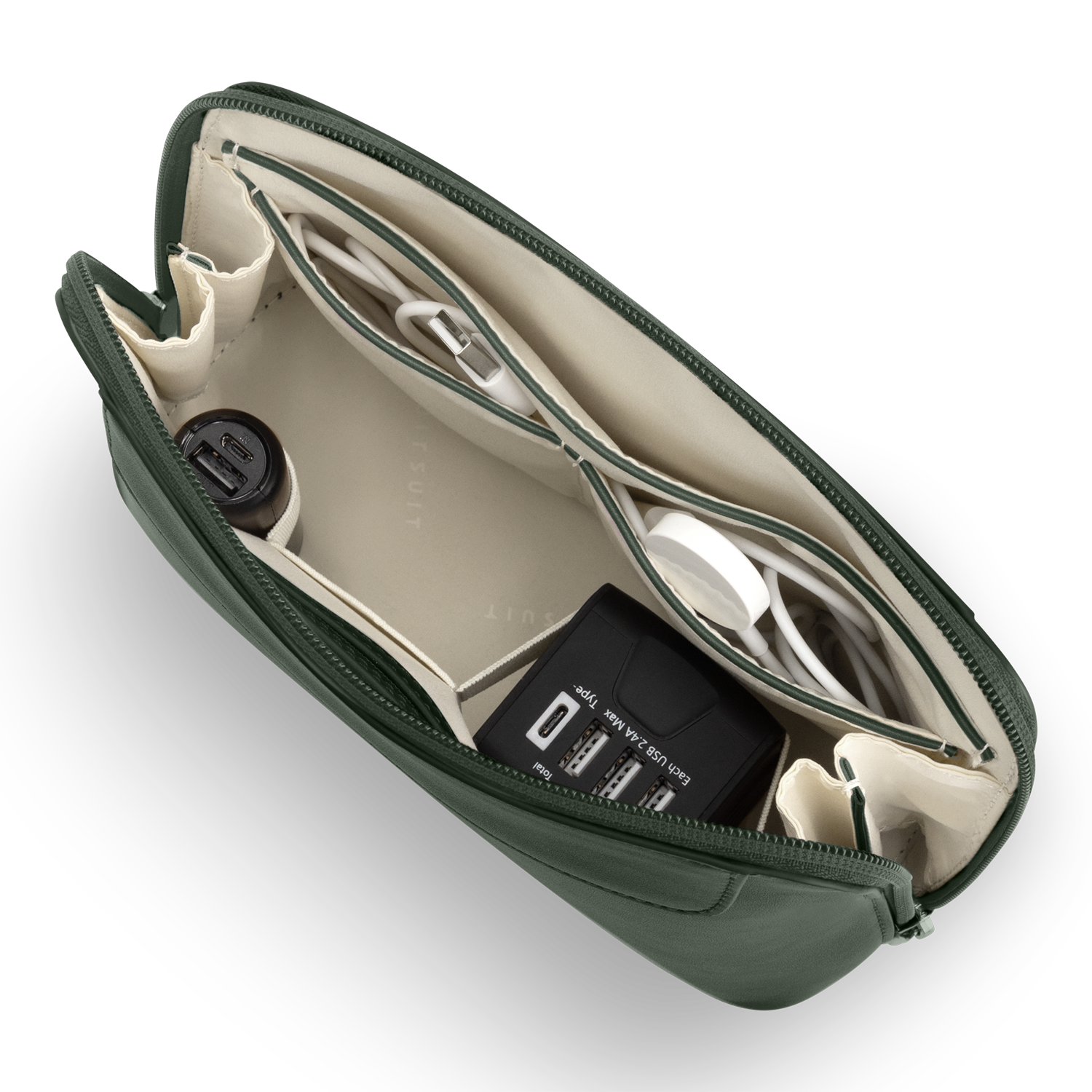 Mystique - Dark Olive - Laptop Accessoire Tasche