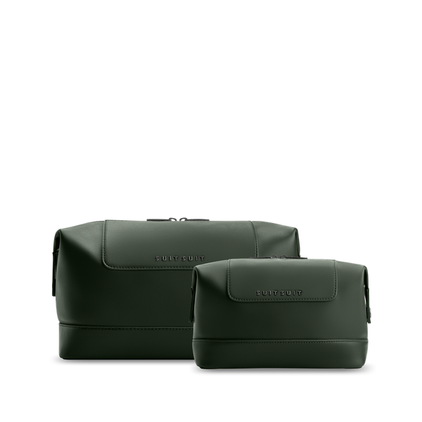 Mystique - Dark Olive - Kulturtasche XL & Make-up Tasche