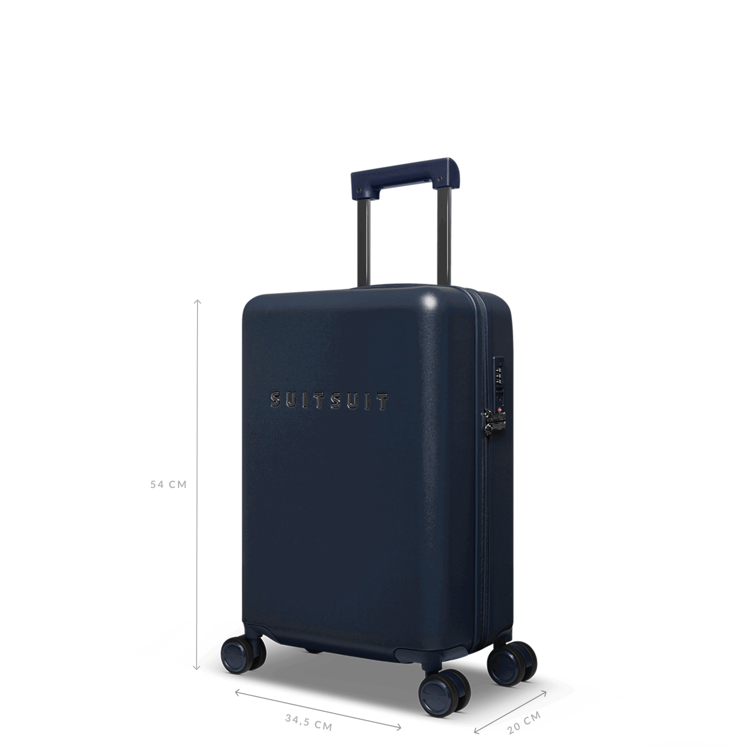 Mystique - Midnight Blue - Koffer Set (55/66/76 cm)