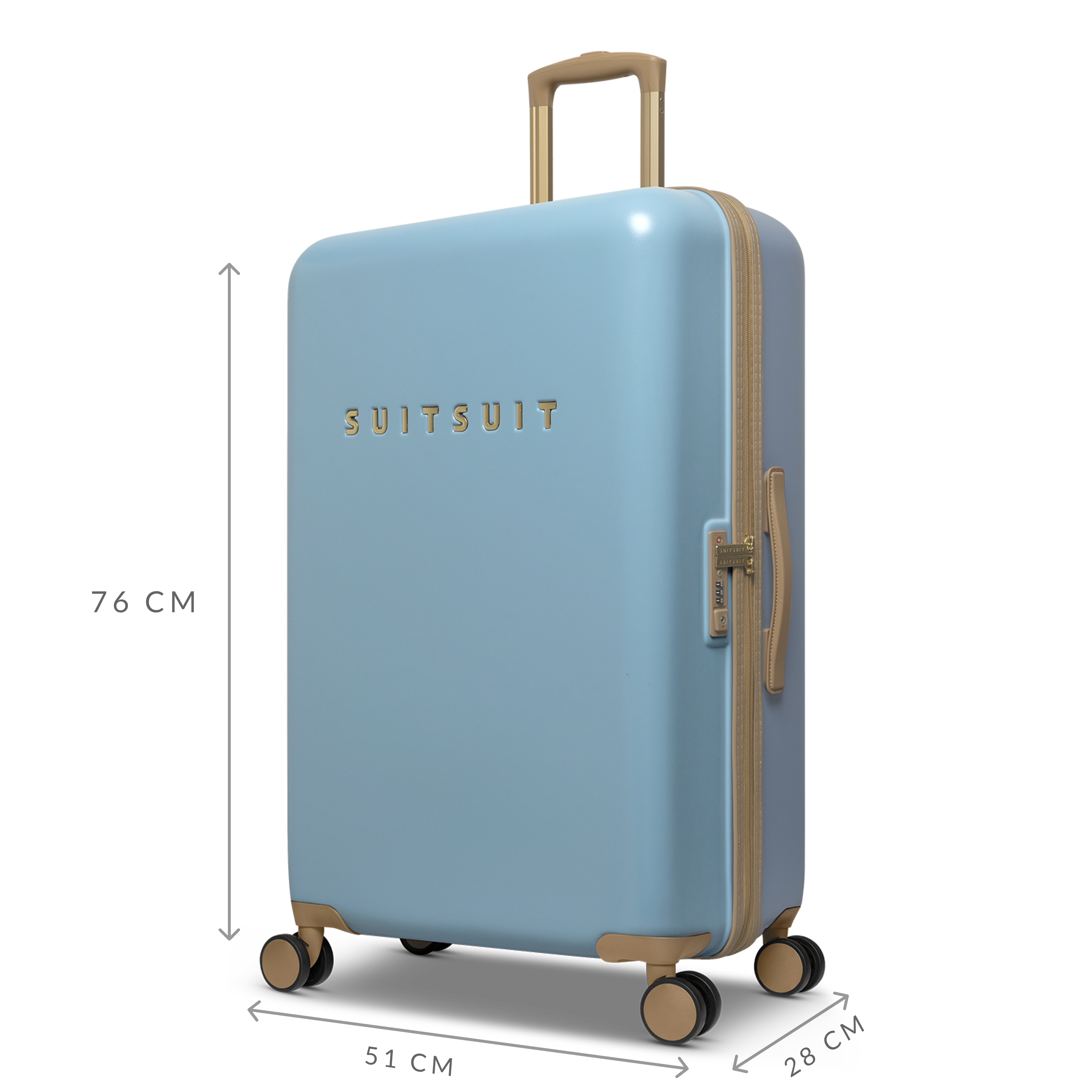 Fusion - Borrowed Blue - Reisekoffer (76 cm)