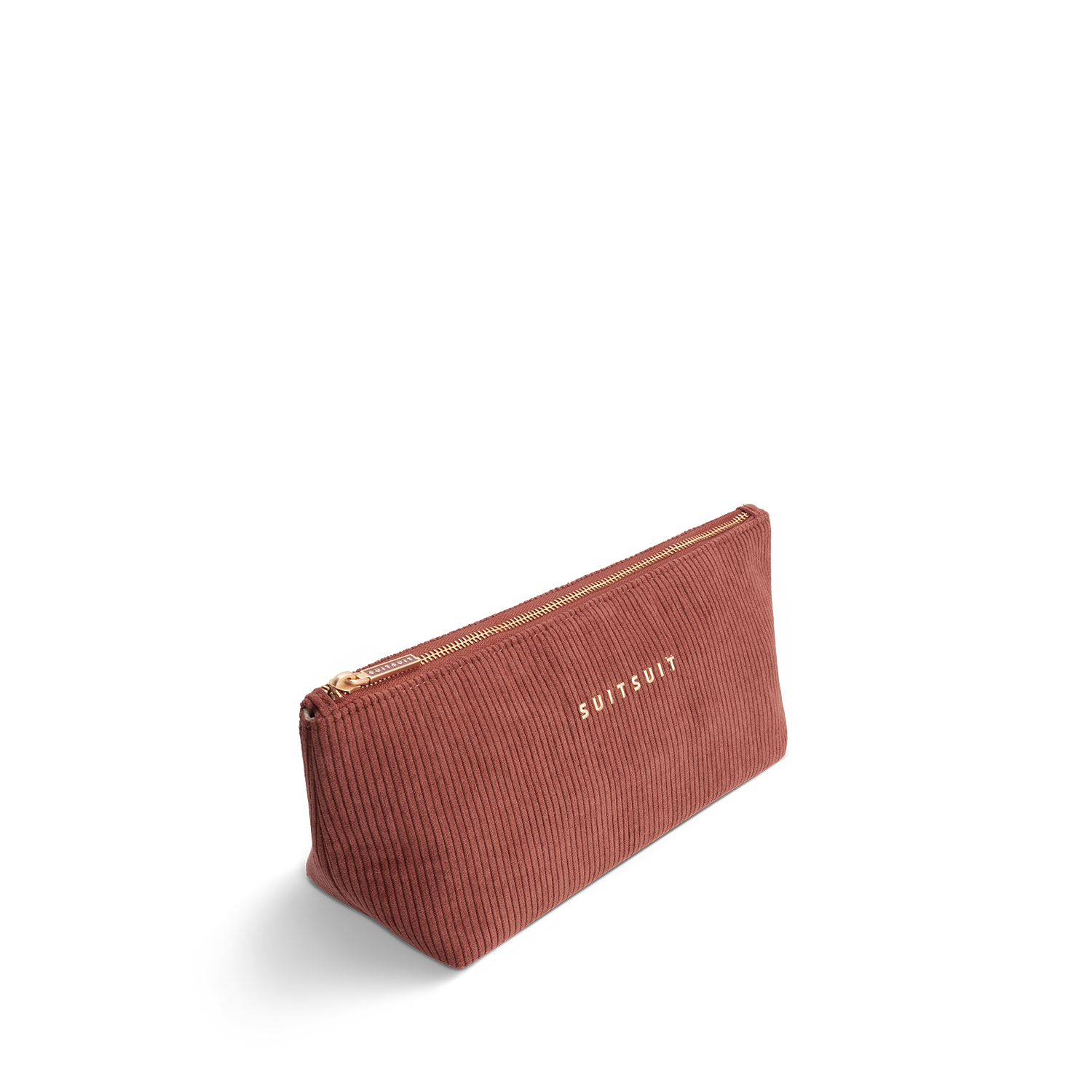Fab Seventies - Corduroy Red Ochre - Kulturtasche M