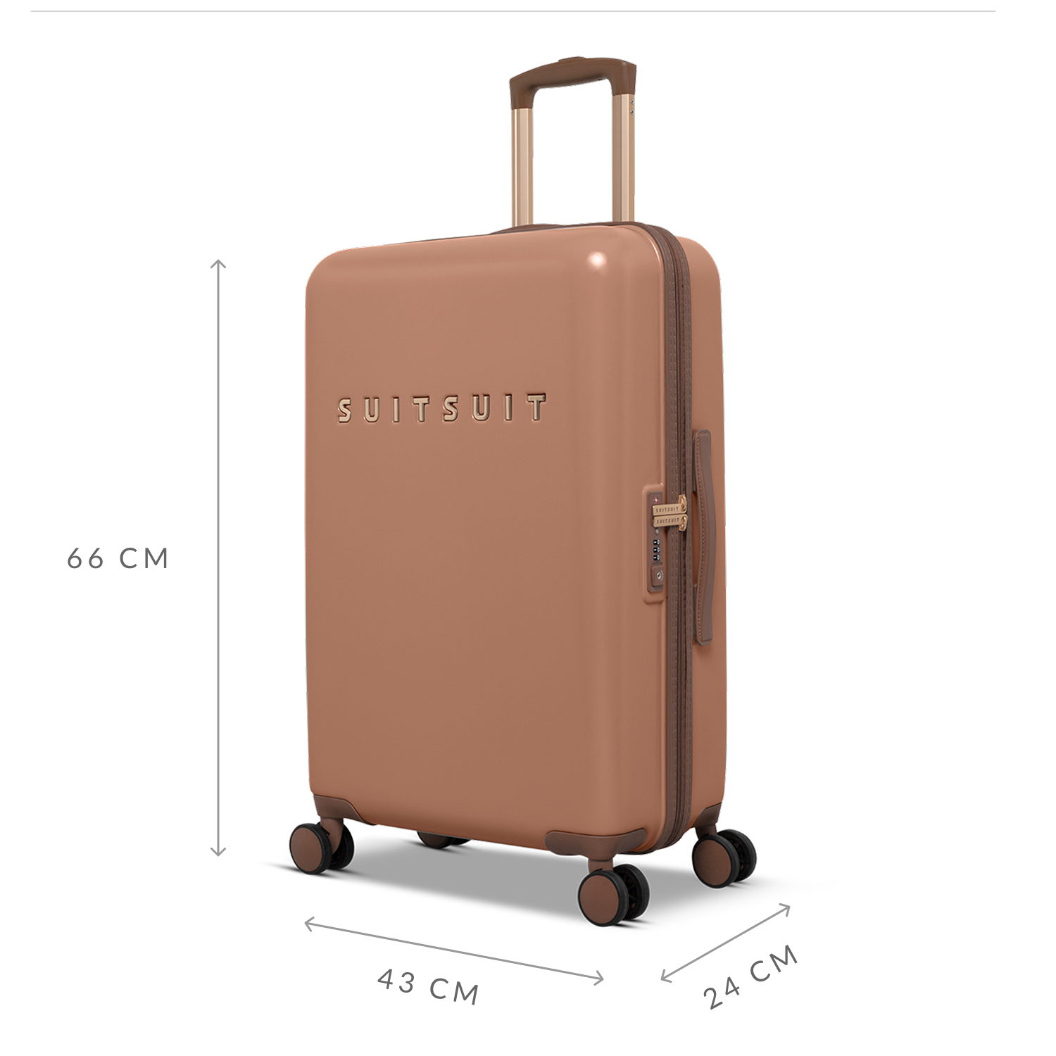 Fab Seventies - Italian Clay - Koffer Set (55/66/76 cm)