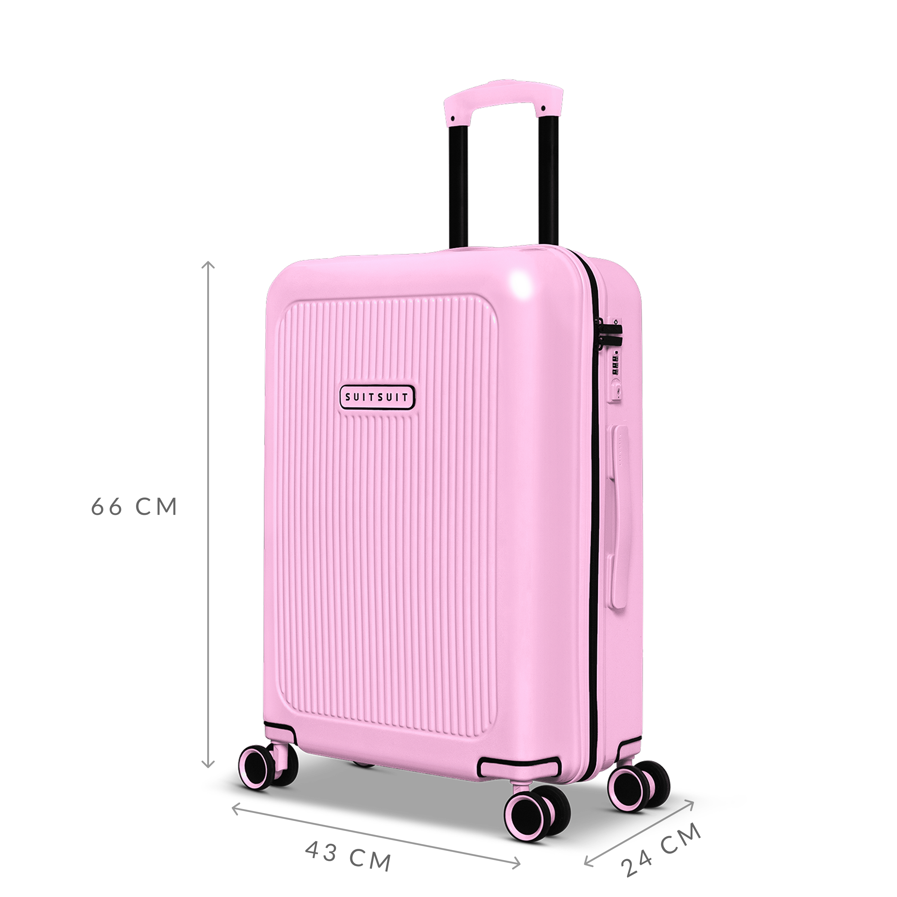 Expression - Fondant Pink - Reisekoffer (66 cm)