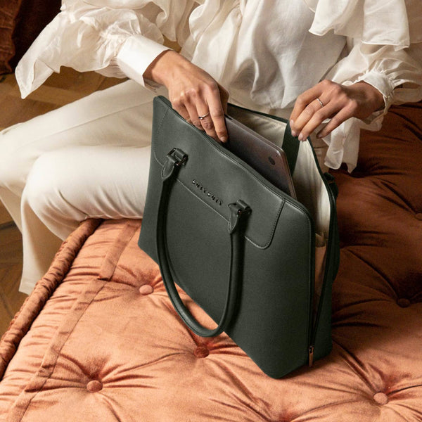 Mystique - Dark Olive - Laptop Tasche