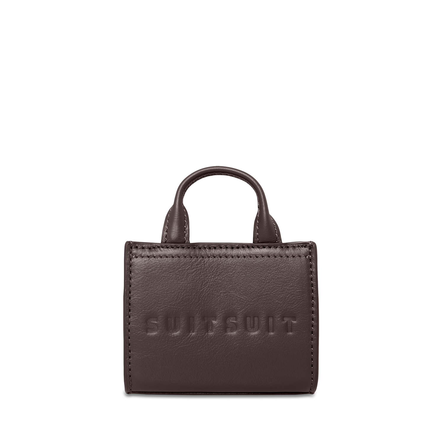 Fab Seventies Special Edition - Chocolate Brown - Micro Cross Body Bag (Glattes Leder)