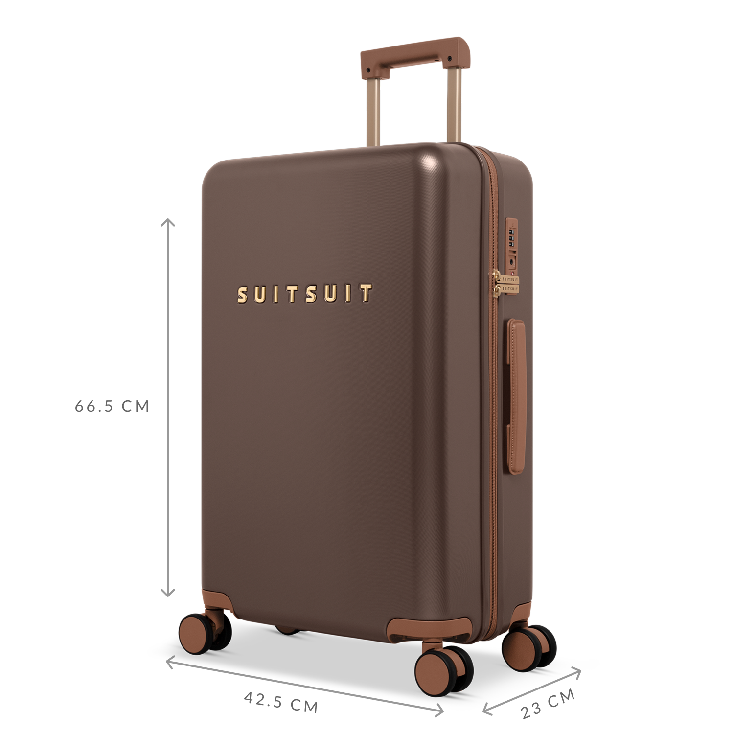 Fab Seventies Special Edition - Chocolate Brown - Reisekoffer (66 cm)