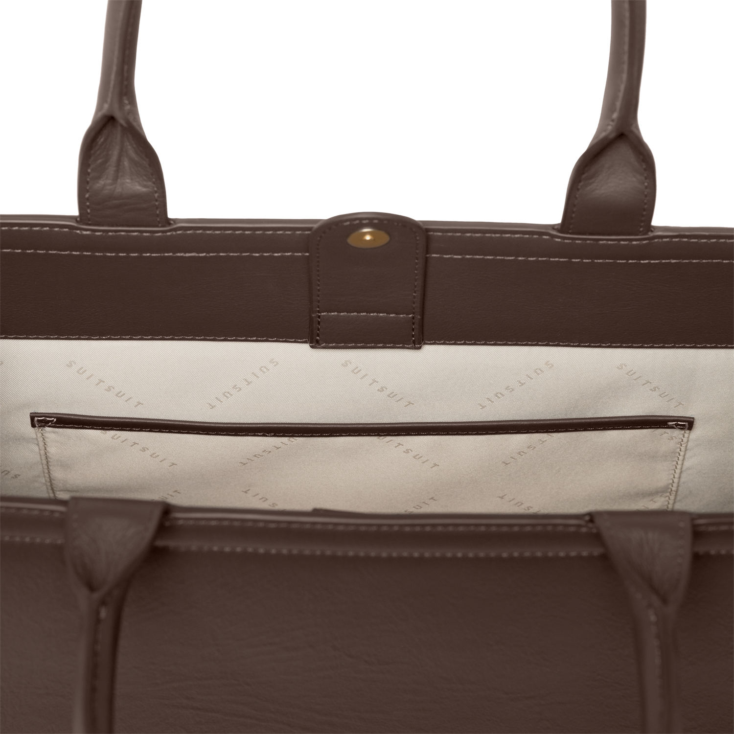 Fab Seventies Special Edition - Chocolate Brown - Shopper (Glattes Leder)