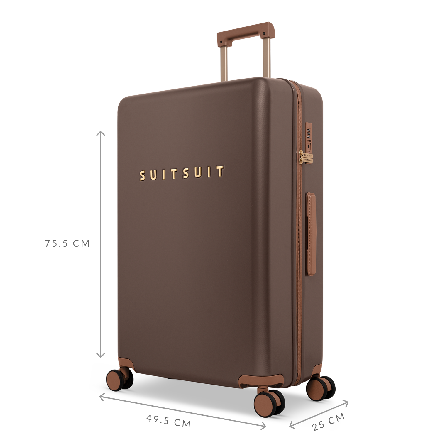 Fab Seventies Special Edition - Chocolate Brown - Reisekoffer (76 cm)