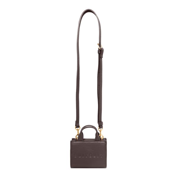 Fab Seventies Special Edition - Chocolate Brown - Micro Cross Body Bag (Glattes Leder)