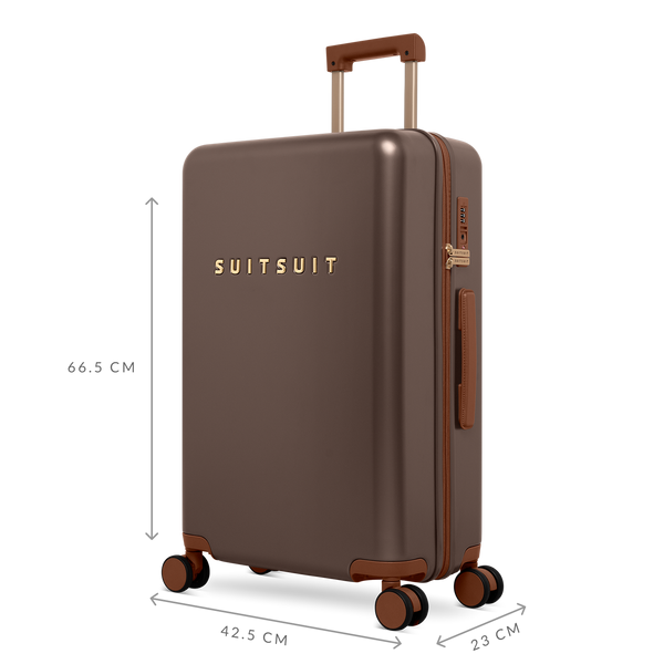Serenity - Chocolate Brown - Reisekoffer (66 cm)
