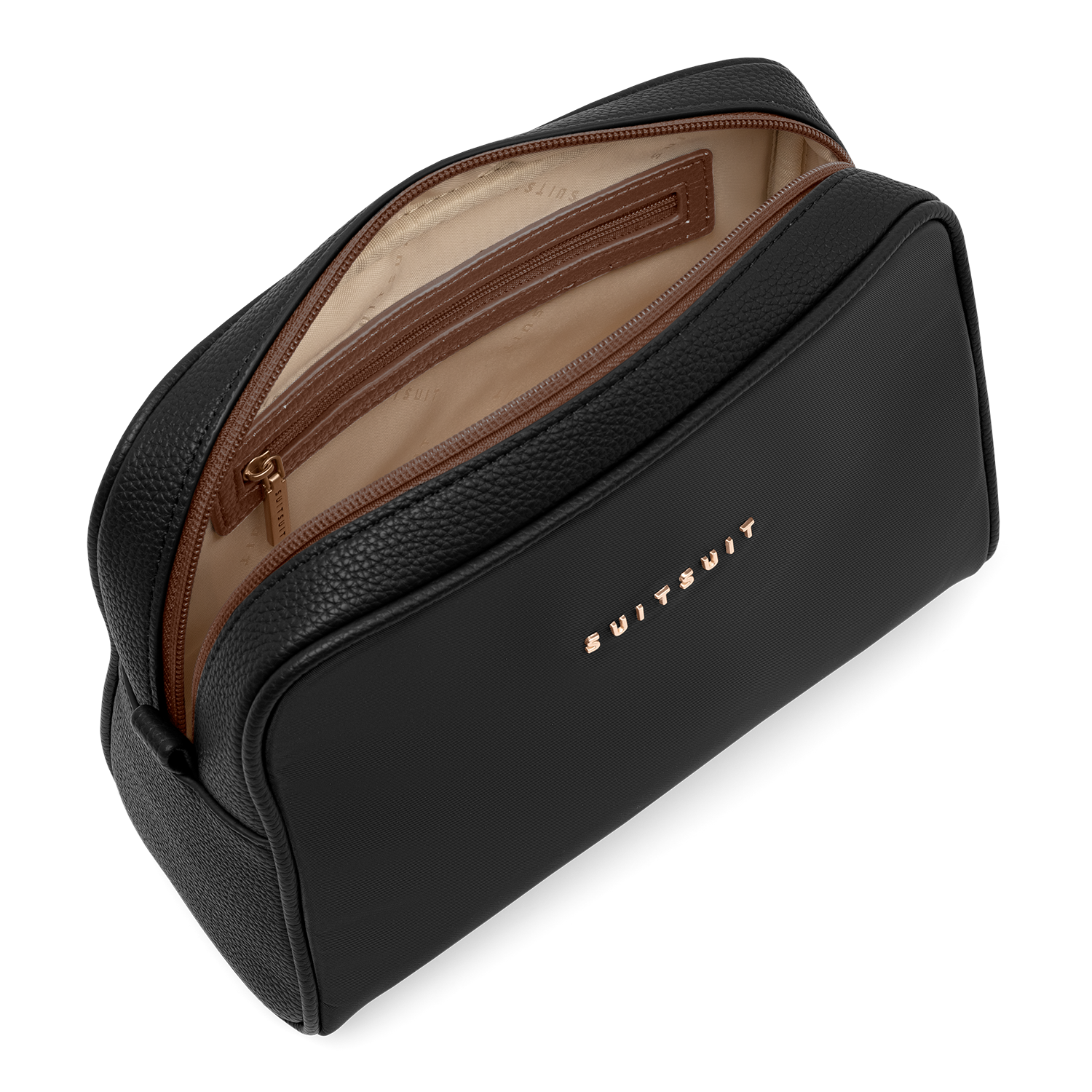 Serenity - Black Olive - Kulturtasche XL & Kosmetiktasche