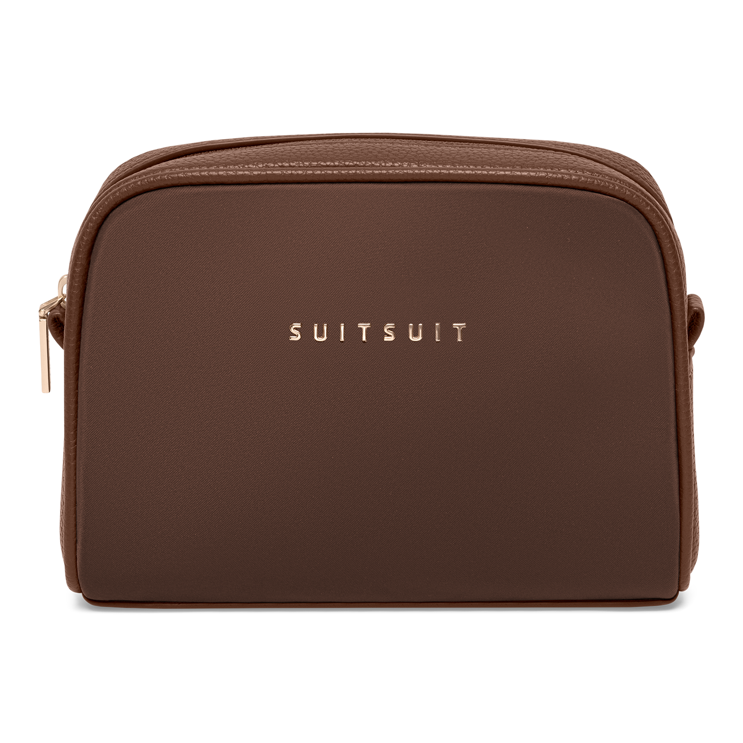 Serenity - Chocolate Brown - Kulturtasche XL & Kosmetiktasche