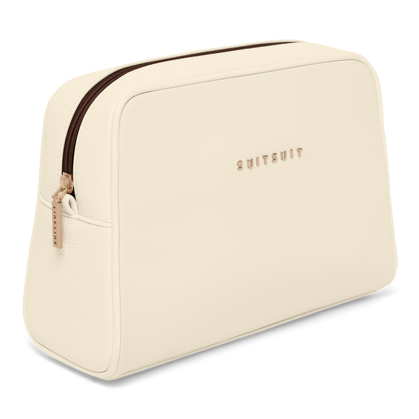 Serenity - Whisper White - Kulturtasche XL & Kosmetiktasche