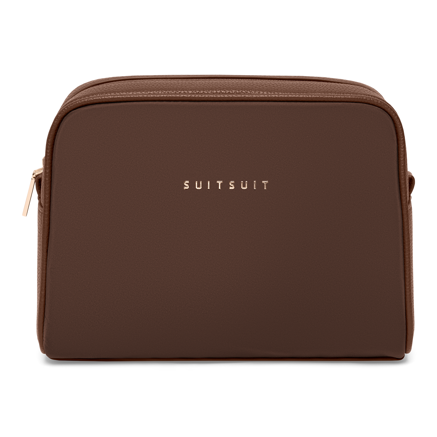 Serenity - Chocolate Brown - Kulturtasche XL & Kosmetiktasche