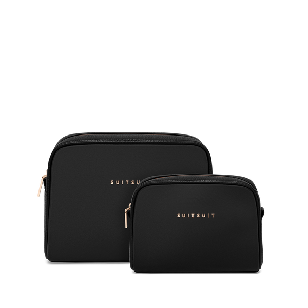 Serenity - Black Olive - Kulturtasche XL & Kosmetiktasche