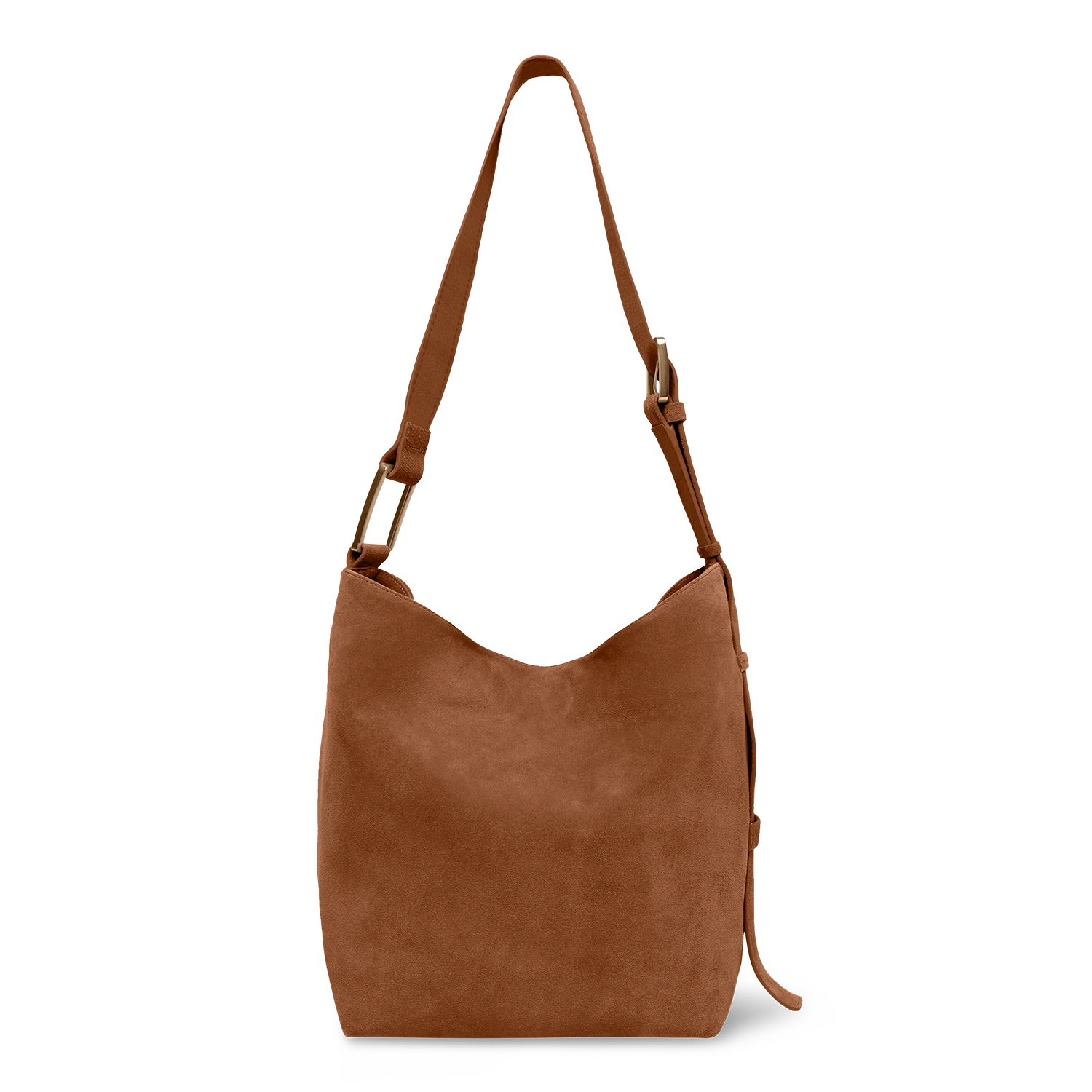 Serenity - Caramel Café - Slouchy Bag (Wildleder)