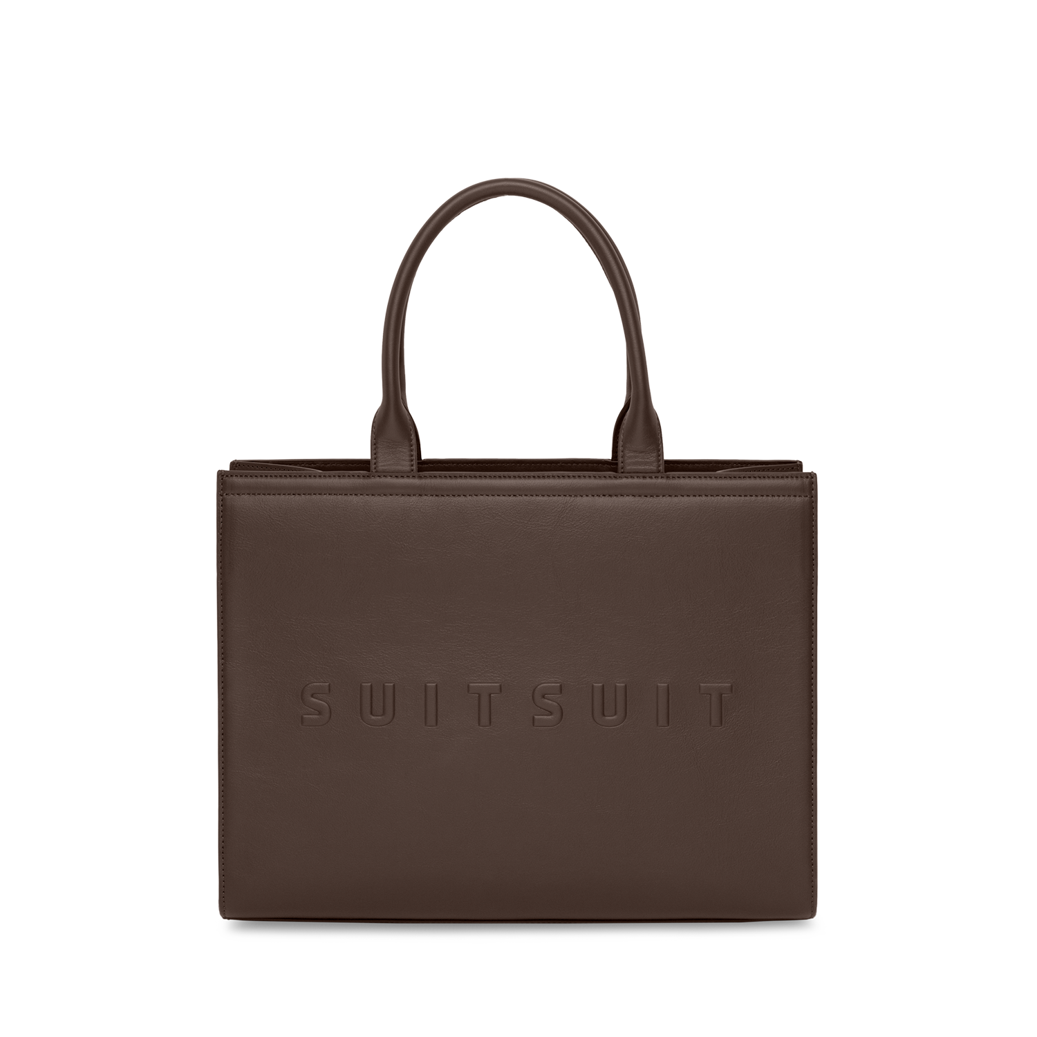 Serenity - Chocolate Brown - Shopper (Glattes Leder)