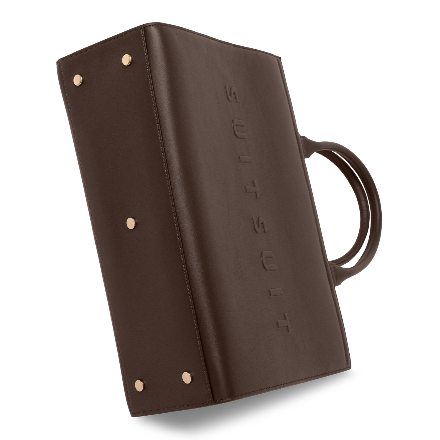 Serenity - Chocolate Brown - Shopper (Glattes Leder)