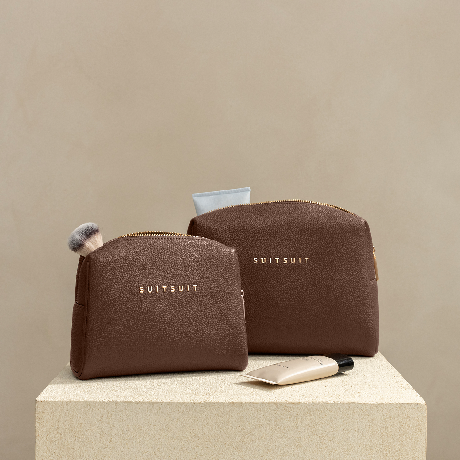 Serenity - Rawhide - Kulturtasche L & Kosmetiktasche
