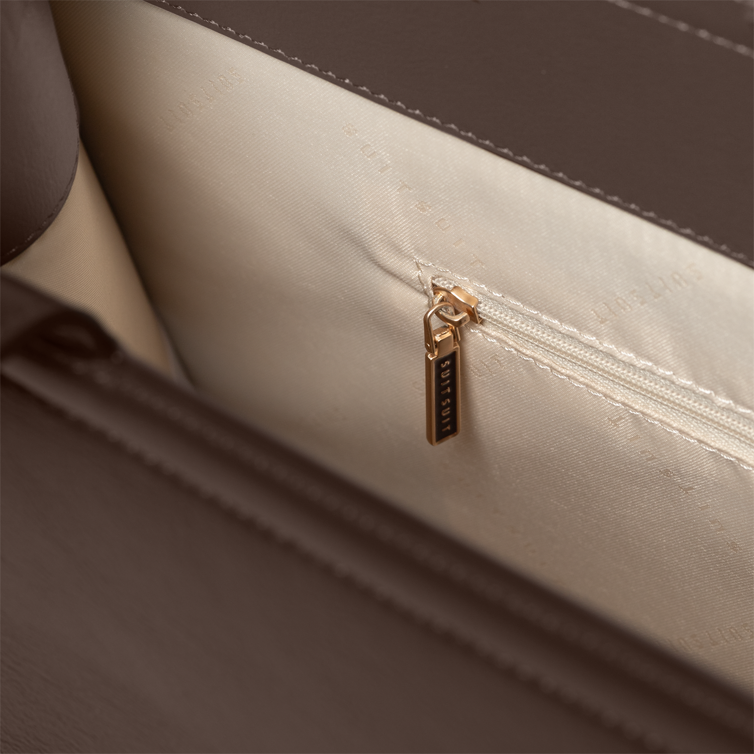 Serenity - Chocolate Brown - Shopper (Glattes Leder)