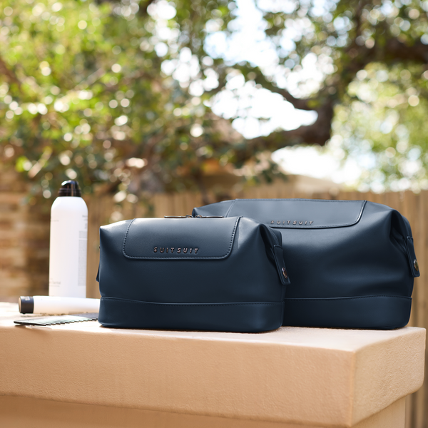 Mystique - Midnight Blue - Kulturtasche XL & Make-up Tasche