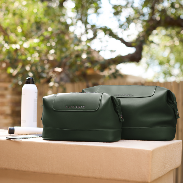 Mystique - Dark Olive - Kulturtasche XL & Make-up Tasche