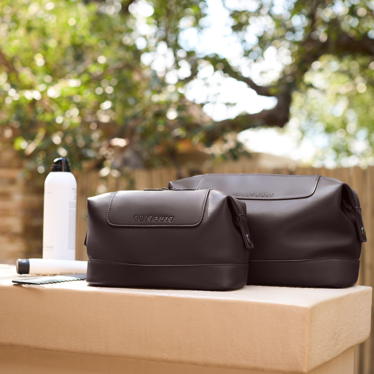 Mystique - Ground Coffee - Kulturtasche XL & Make-up Tasche
