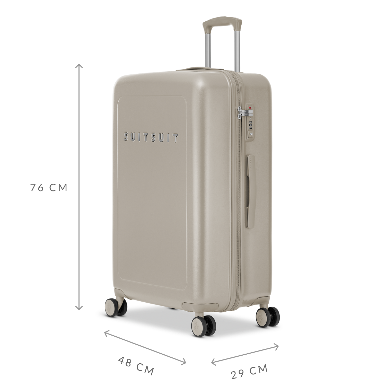 Natura - Bleached Sand - Reisekoffer (76 cm)