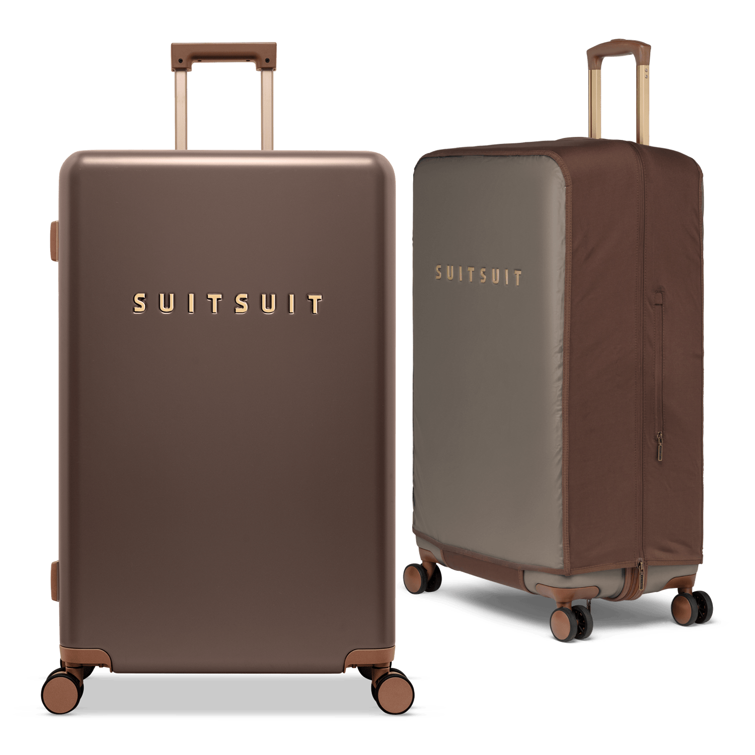 Fab Seventies Special Edition - Chocolate Brown - Safe Travels Set (76 CM)