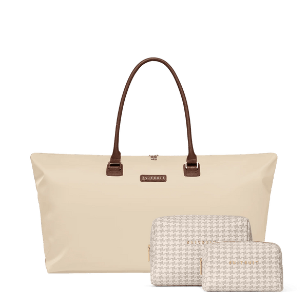 Fab Seventies - Antique White - On-the-Go Travel Set