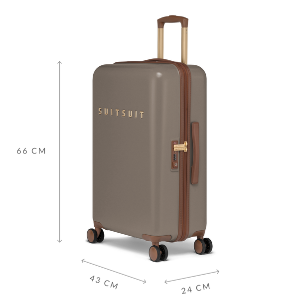 Fab Seventies - Taupe - Safe Travels Set (66 CM)