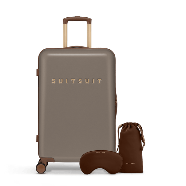 Fab Seventies - Taupe - Reisekoffer (66 cm)