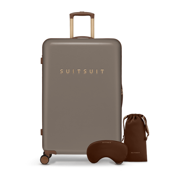 Fab Seventies - Taupe - Reisekoffer (76 cm)
